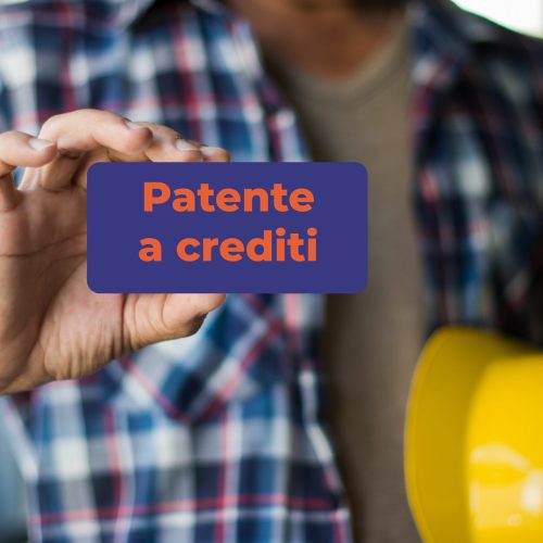 Patente a crediti in edilizia: come richiederla